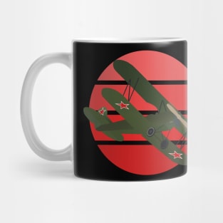 Night Witches Polikarpov Po-2 Bomber Mug